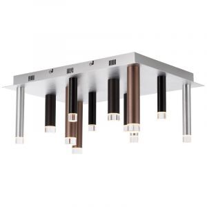 Plafonnier marron moderne, Olivia, 4W, 3000K LED