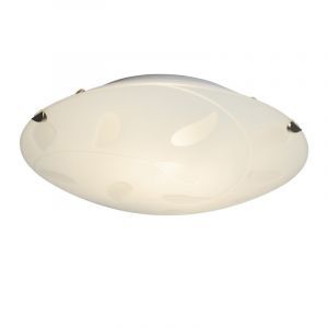 Lampe plafond transparente en verre, Alisson