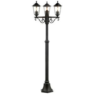 Luminaire extérieur noir classique, Radha, IP44