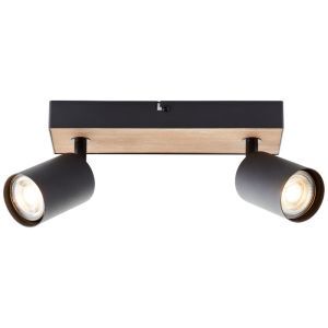 Spot plafond noir moderne, Leendert
