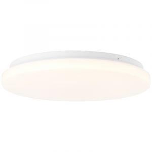 Lampe plafond blanche en plastique, Julie, 18W, 3000K LED