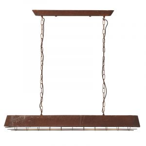 Suspension couleur rouille industrielle, Purdy