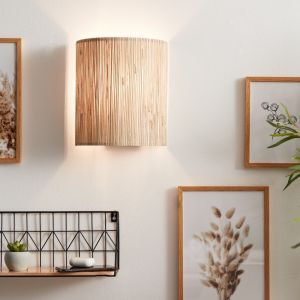 Applique murale beige rustique, Wenda
