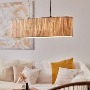 Suspension beige rustique, Wenda