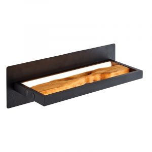 Applique murale marronne rustique, Raynor, 9,5W, 3000K LED