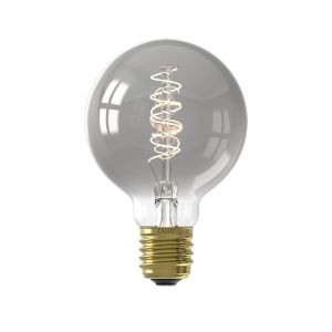 Bolamp gris Calex LED, G80, E27, 4W, 1800K, gradable