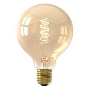 Calex ampoule filament E27 gradable ambre, 3,8W, 2100K