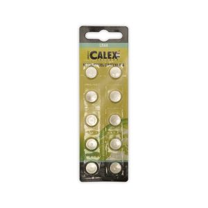 Pack de 10 piles bouton LR44 1,5V Ø11,6x5,4mm