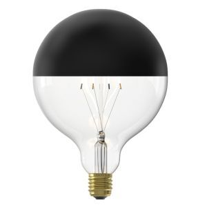 Calex ampoule calotte E27 gradable noir, 4W, 1800K
