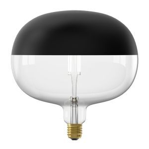 Calex ampoule calotte E27 gradable noir, 6W, 1800K