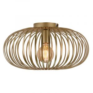 Lampe plafond dorée industrielle, Lieve