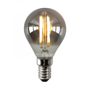Dimmable E14 ampoule LED, P45, 3w, le verre de fumée, 2200K