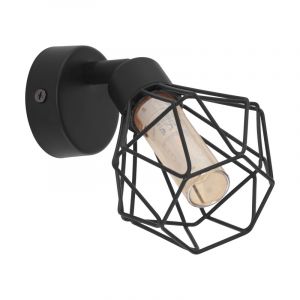 Spot plafond noir en acier, Zinedine