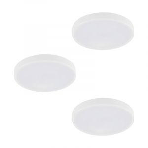 Éclairage sous meuble cuisine en aluminium blanc, Vanya, 2W, 3000K LED