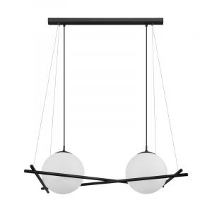 Suspension noire en verre, Tjardo