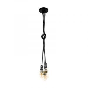 Suspension noire en acier, Nickolai