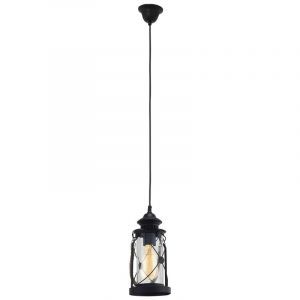 Suspension noire en verre, Abetone