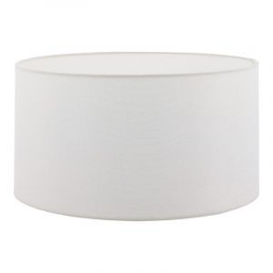 Abat-jour blanc Noah, tissu