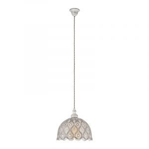 Suspension blanche en acier, Abdelrahman