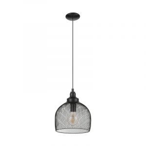 Suspension noire en acier, Aerys