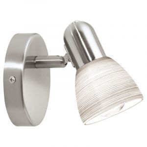 Spot plafond nickel en acier, Alem