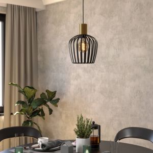 Suspension noire en acier, Insaf