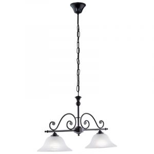 Suspension blanche en verre, Tesse