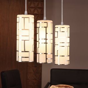Suspension blanche en verre, Cadore