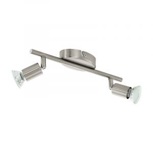 Spot plafond nickel en acier, Annelies