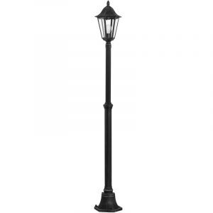 Luminaire extérieur noir en aluminium, Leanna, IP44
