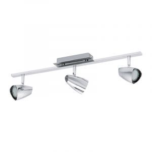 Spot plafond chromé en plastique, Akke