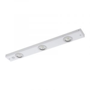 Plafonnier blanc en métal, Jary, 2W, 3000K LED, avec interrupteur