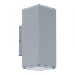 Luminaire extérieur argentée en aluminium, Nadira, 4W, 3000K LED, IP44
