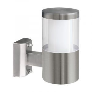 Luminaire extérieur argenté en plastique, Neele, IP44