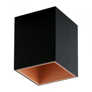 Lampe plafond cuivre en aluminium, Dahne, 3W, 3000K LED