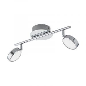 Spot plafond chromé en acier, Tjark, 5W, 3000K LED