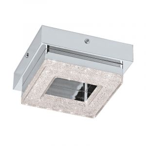 Applique murale chromée en plastique, Arjo, 4W, 3000K LED