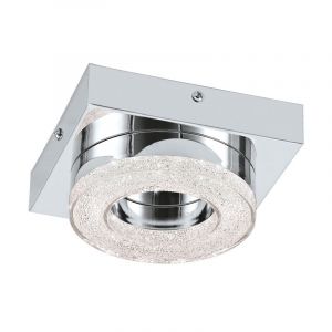 Applique murale chromée en plastique, Arjo, 4W, 3000K LED