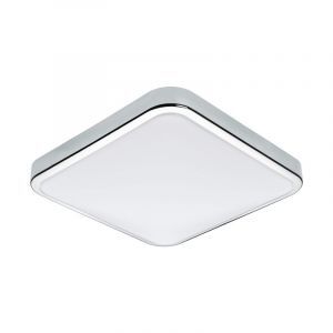 Applique murale chromée en plastique, Beyza, 16W, 3000K LED, IP44