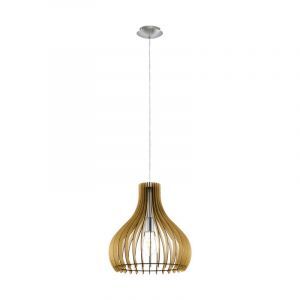 Suspension rustique bois, Betsy