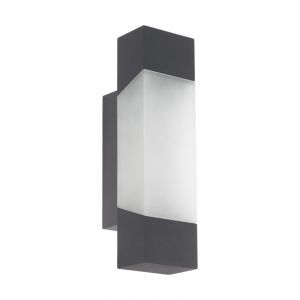 Luminaire extérieur anthracite en métal, Evan, IP44
