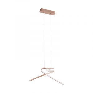 Suspension rose en plastique, Josef, 11W, 3000K LED