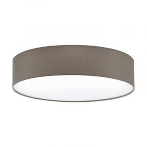 Plafonnier taupe en métal, Abano