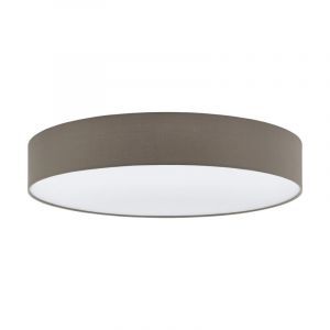 Plafonnier taupe en métal, Abano