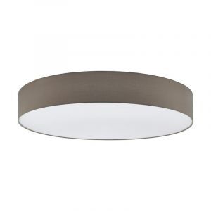Plafonnier taupe en métal, Abano