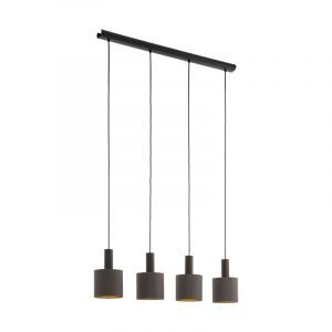 Suspension marronne en tissu, Mies