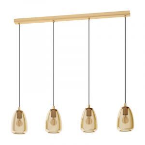 Suspension ambre en verre, Fredericus