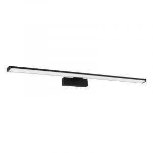 Éclairage miroir noir en aluminium, Nancy, 14W, 4000K LED, IP44