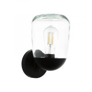 Luminaire extérieur noire en aluminium, Kerwin, IP44