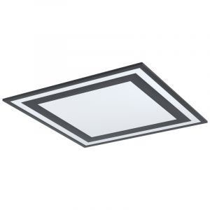 Lampe plafond noire en aluminium, Tirzah, 36W, 4000K LED